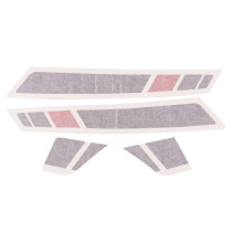 Autocollant / sticker / kit décors aile arrière origine Piaggio 125 / 300 Vespa GTS après 2016