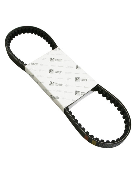 Courroie scooter origine Piaggio 50 Typhoon / Fly 2T / Liberty 2T et 4T / Aprilia 50 Sportcity 2T et 4T / SR Motard