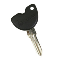 Ébauche de clé giobert (modèle avec transpondeur) origine Piaggio Vespa 125 / 250 / 300 GTS / 125 Vespa LX / Primavera