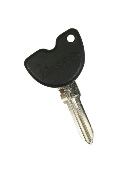 Ébauche de clé giobert (modèle avec transpondeur) origine Piaggio Vespa 125 / 250 / 300 GTS / 125 Vespa LX / Primavera