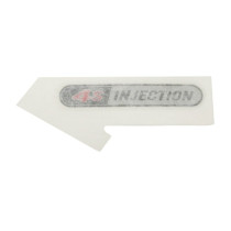 Autocollant / sticker / décor 4T injection sur face avant origine Piaggio 50 Zip 4T 2018-2024 Euro 4