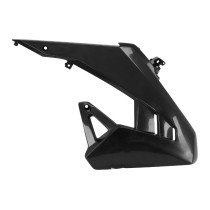 Carénage ouie cache réservoir droit origine Piaggio 50 RX / SX Aprilia après 2018 Noir