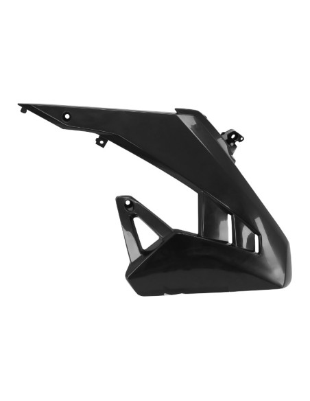 Carénage ouie cache réservoir droit origine Piaggio 50 RX / SX Aprilia après 2018 Noir