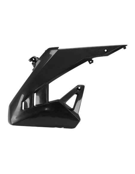 Carénage ouie cache réservoir gauche origine Piaggio 50 RX / SX Aprilia après 2018 Noir