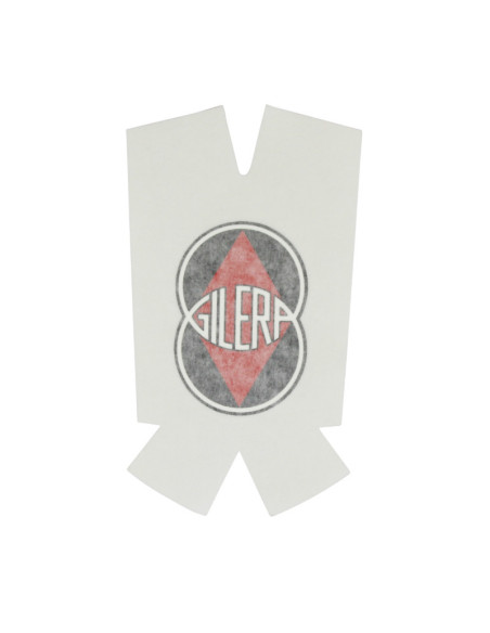 Autocollant / sticker / décor central de garde boue avant origine Piaggio Gilera 50 SMT / RCR après 2018