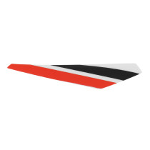 Autocollant / sticker / décor garde boue arrière droit origine Piaggio 50 Gilera SMT / RCR après 2018 Blanc / Rouge / Noir