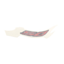 Autocollant / sticker / décor queue origine Piaggio 50 RS Aprilia après 2018