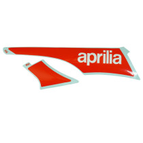 Autocollant / sticker / décor spoiler droit origine Piaggio Aprilia 50 SR après 2018