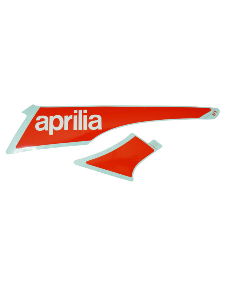 Autocollant / sticker / décor spoiler gauche origine Piaggio Aprilia 50 SR après 2018