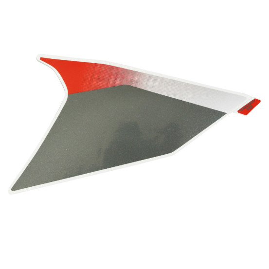 Autocollant / sticker / décor face avant droit origine Piaggio Aprilia 50 SR après 2018 Noir 85 / b