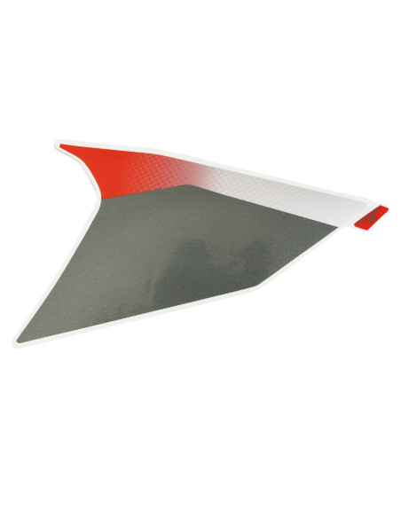 Autocollant / sticker / décor face avant droit origine Piaggio Aprilia 50 SR après 2018 Noir 85 / b