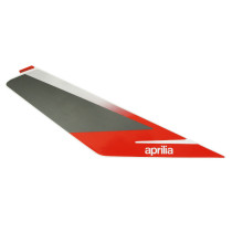 Autocollant / sticker / décor face avant droit origine Piaggio Aprilia 50 SR Motard après 2018 Noir 85 / b