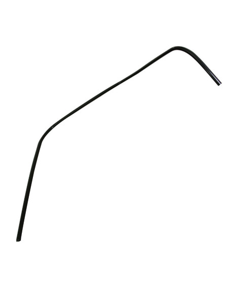 Bordure / jonc de tablier avant gauche Noir brillant origine Piaggio 125 / 250 / 300 Vespa GTS 2009-2018