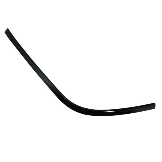 Bordure de repose pied droit Noir brillant origine Piaggio 50 / 125 Vespa Sprint après 2016