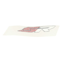 Autocollant / sticker / décor droit (sr) origine Aprilia 50 SR H2O après 2018 Noir diablo