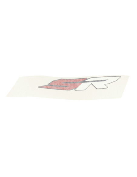 Autocollant / sticker / décor droit (sr) origine Aprilia 50 SR H2O après 2018 Noir diablo