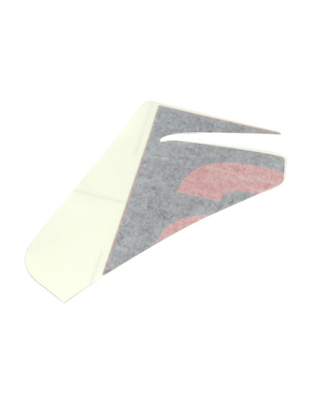 Autocollant / sticker / décor carenage avant droit (a) origine Aprilia 50 SR H2O après 2018 Rouge fluo