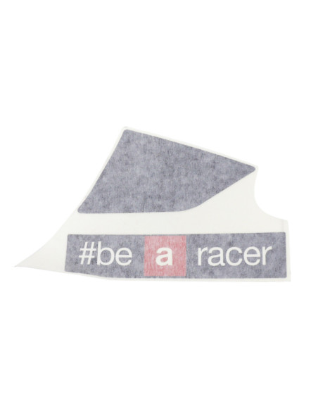 Autocollant / sticker / décor inférieur gauche (be à racer) origine Aprilia 50 SR après 2018