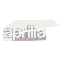 Autocollant / sticker / décor gauche spoiler (Aprilia) origine Aprilia 50 SR H2O après 2018