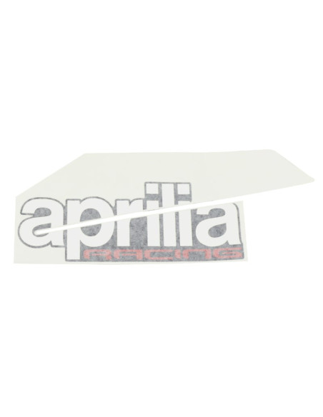 Autocollant / sticker / décor gauche spoiler (Aprilia) origine Aprilia 50 SR H2O après 2018
