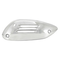 Protection / tôle de pot d'échappement chrome origine Piaggio 300 Vespa GTS 2018-2022