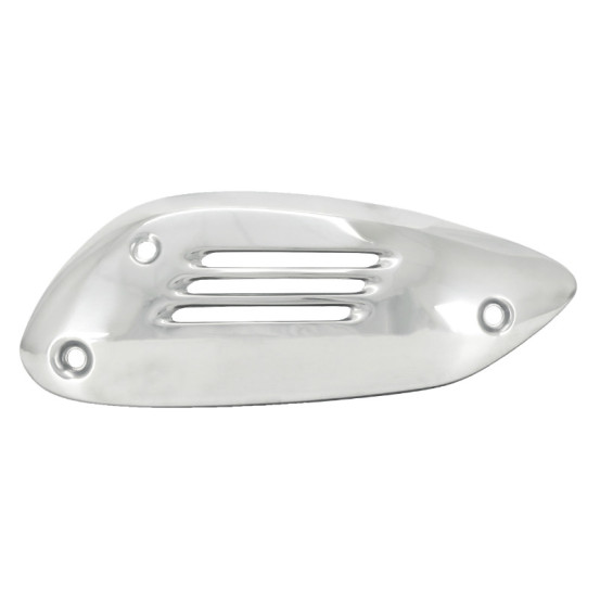 Protection / tôle de pot d'échappement chrome origine Piaggio 300 Vespa GTS 2018-2022