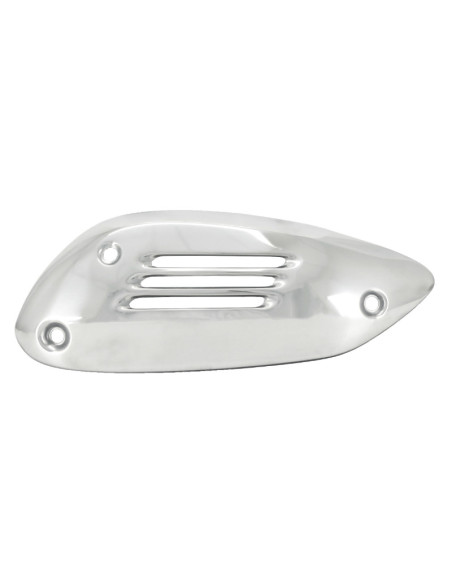 Protection / tôle de pot d'échappement chrome origine Piaggio 300 Vespa GTS 2018-2022