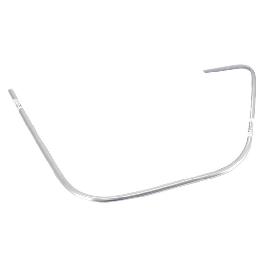 Bordure / jonc de tablier avant droit chrome origine Piaggio 125 / 300 Vespa GTS 2018-2022