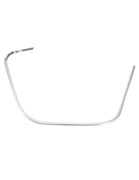Bordure / jonc de tablier avant gauche chrome origine Piaggio 125 / 300 Vespa GTS 2018-2022