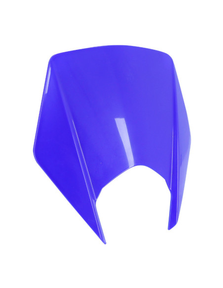 Tete de fourche / bulle avant Bleu origine Derbi 2010-2017 / Gilera 50 SMT / RCR 2011-2017