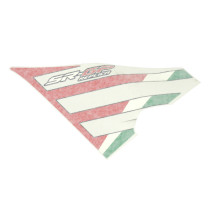 Autocollant / sticker / décor origine Piaggio 50 SR H2O après 2019