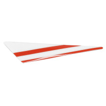 Autocollant / sticker / décor garde boue avant gauche origine Gilera 50 RCR / SMT après 2018
