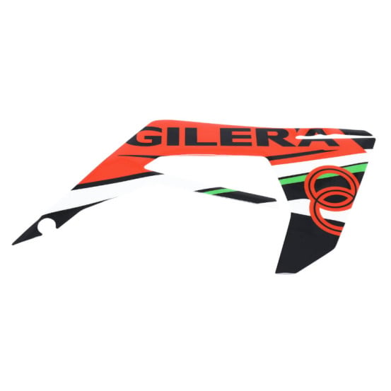 Autocollant / sticker / décor déflecteur droit origine Gilera 50 SMT / RCR après 2018