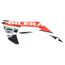 Autocollant / sticker / décor aile avant gauche origine Piaggio 50 Gilera RCR après 2018
