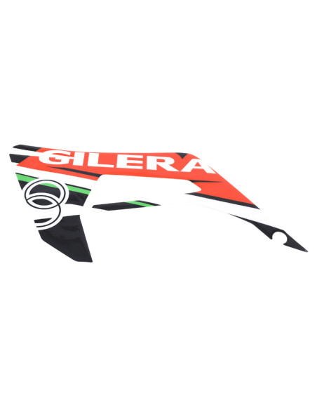 Autocollant / sticker / décor aile avant gauche origine Piaggio 50 Gilera RCR après 2018