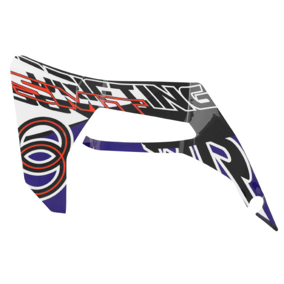 Autocollant / sticker / décor aile avant gauche origine Piaggio Gilera 50 SMT Drifting après 2019
