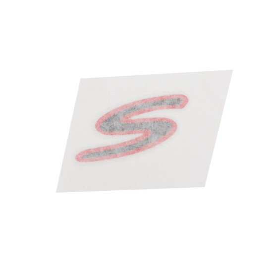 Autocollant / sticker / décor s droit sur aile arrière origine Piaggio 50 Zip 4T 2018-2024 Euro 4