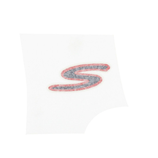 Autocollant / sticker / décor s gauche sur aile arrière origine Piaggio 50 Zip 4T 2018-2024 Euro 4