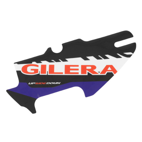 Autocollant / sticker / décor gauche protection fourche origine Piaggio 50 Gilera SMT 2019 Drifting