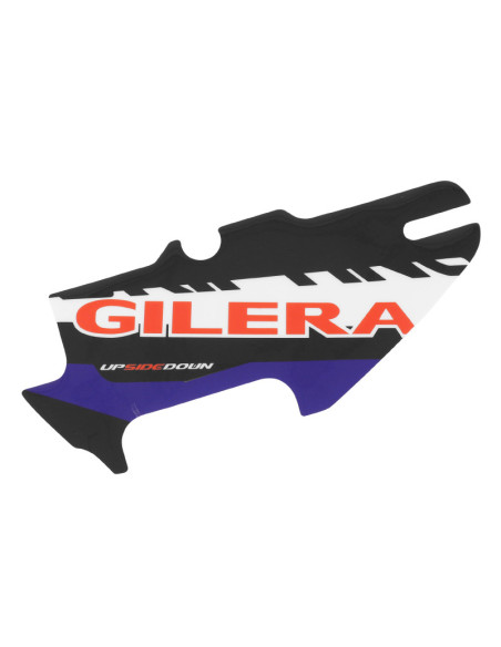 Autocollant / sticker / décor gauche protection fourche origine Piaggio 50 Gilera SMT 2019 Drifting