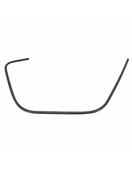 Bordure / jonc de tablier avant gauche Noir brillant origine Piaggio 125 / 300 Vespa GTS 2018-2022