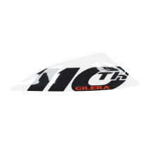 Autocollant / sticker / décor aile arrière 110th droite origine Piaggio Gilera 50 SMT Drifting après 2019