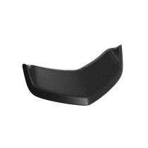 Ornement Noir mat intermediaire face avant origine Piaggio 125 / 300 Vespa GTS / GTV 2018-2022