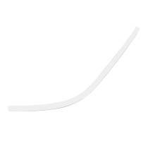 Bordure de repose pied gauche Blanche origine Piaggio 50 / 125 Vespa Sprint après 2014 / Primavera après 2013