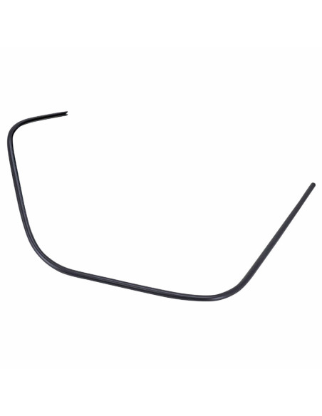 Bordure / jonc de tablier avant gauche Noir mat origine Piaggio 125 / 300 Vespa GTS 2018-2022
