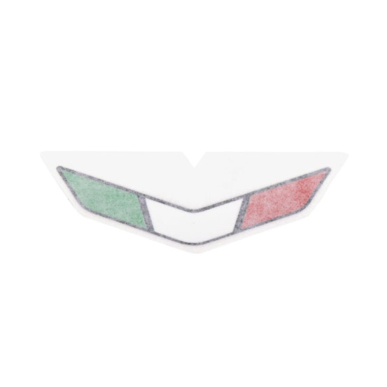 Autocollant / sticker / décor drapeau italia origine Aprilia 660 / 1100 Tuono 2021-2024