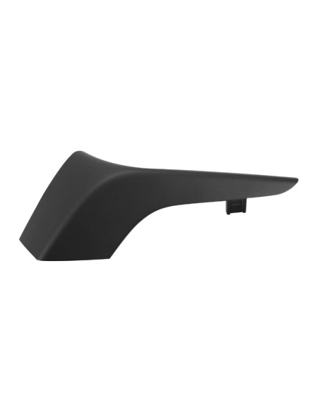 Carénage protection de tablier avant droit origine Piaggio 50 / 125 Liberty après 2015 Noir mat