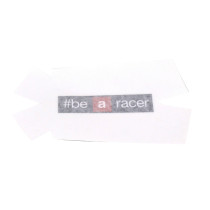 Autocollant / sticker / décor garde boue avant (be à racer) origine Aprilia 50 RX / SX après 2018