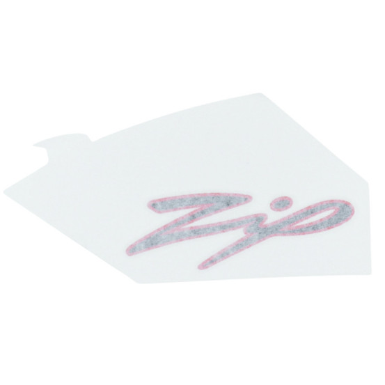 Autocollant / sticker / décor Zip droit sur aile arrière origine Piaggio 50 Zip 4T 2018-2024