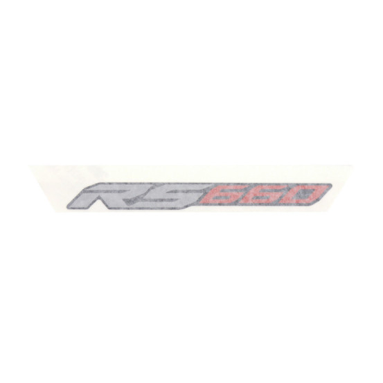 Autocollant / sticker / décor de carenage latéral gauche origine Aprilia 660 RS 2020-2024